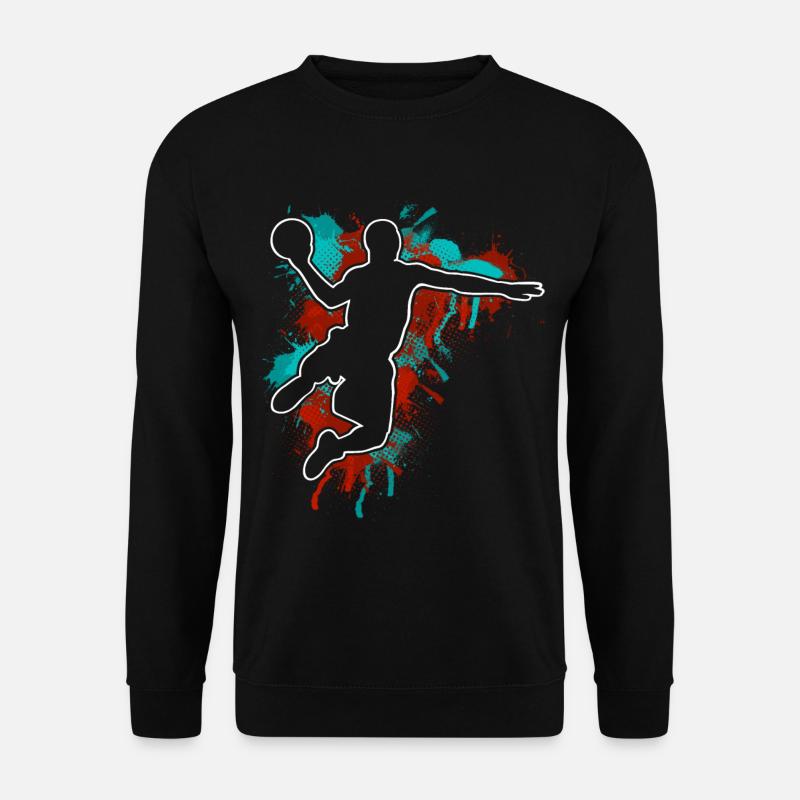 Basketball Basketballer - Unisex Pullover - Schwarz