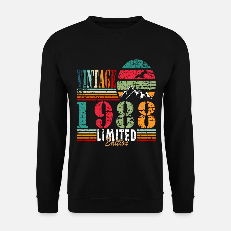 Millésime 1988 - Sweat-shirt Unisexe - noir