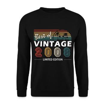 Original Living Legends were born 15 in 2008. - Unisex Sweatshirt - black - Front - Alina (178cm) & Michal (187cm)