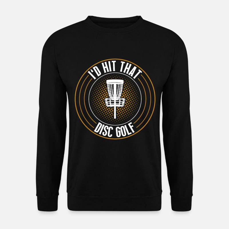 Discgolf Disc Golf - Sweat-shirt Unisexe - noir