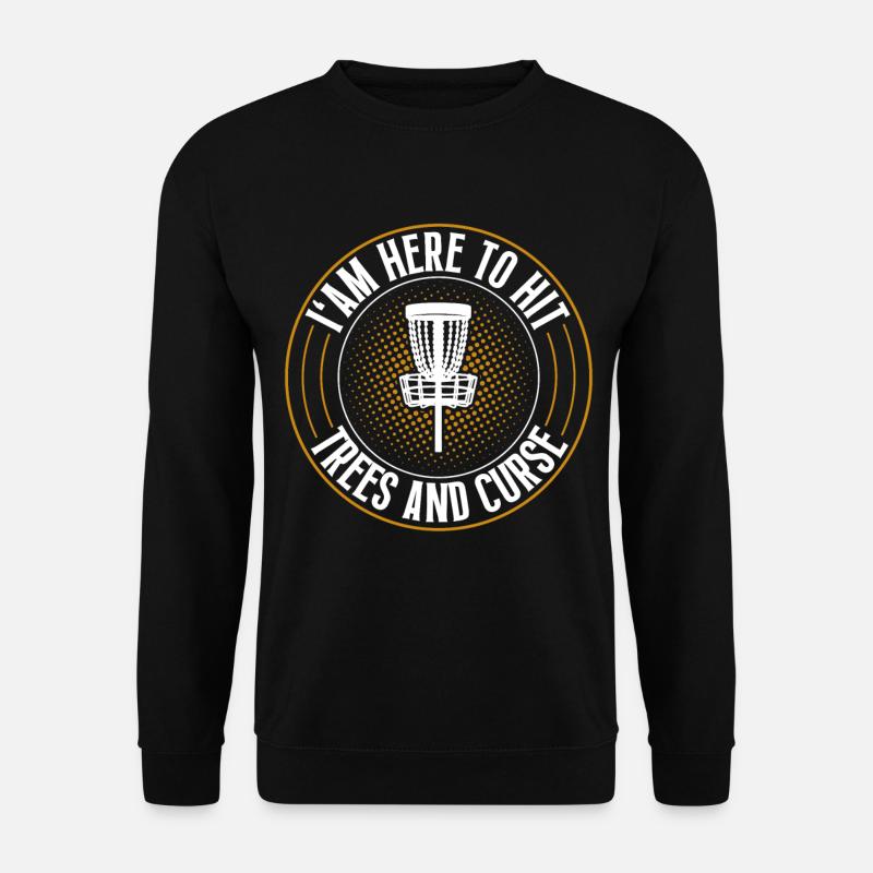 Discgolf Disc Golf - Sweat-shirt Unisexe - noir