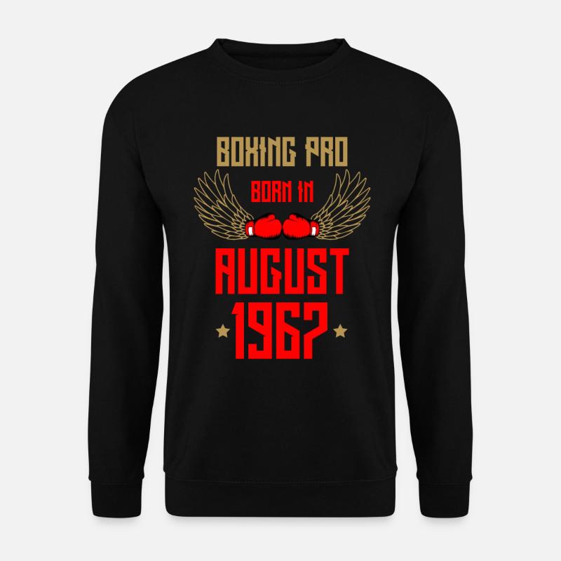 Boxe boxeuse Août 1967 - Sweat-shirt Unisexe - noir