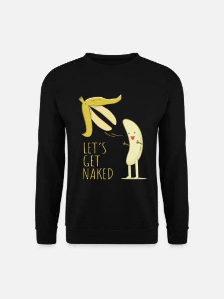 Vegan Banana Vegan - Unisex Sweatshirt - black