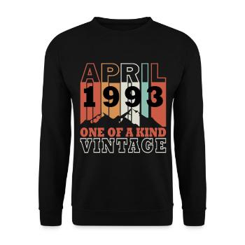 30e anniversaire - Les légendes ont été créées en avril 1993 - Sweat-shirt Unisexe - noir - Devant - Alina (178cm) & Michal (187cm)