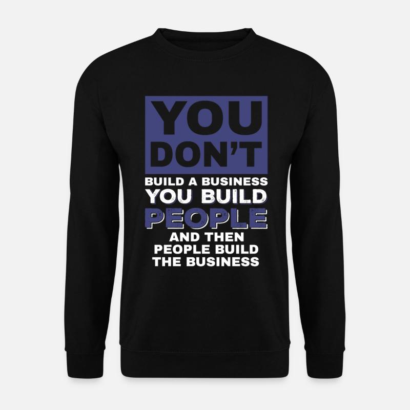 Business - Unisex Sweatshirt - black