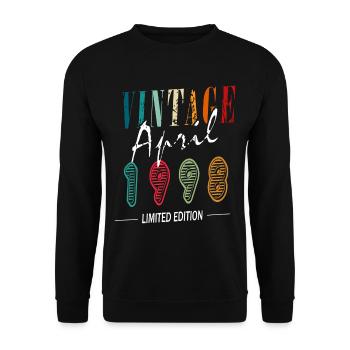 Légende depuis avril 1998 - Sweat-shirt Unisexe - noir - Devant - Alina (178cm) & Michal (187cm)