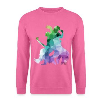 Breakdance B-Boy Breaker Breakdancer B-Girl HipHop - Sweat-shirt Unisexe - rose - Devant
