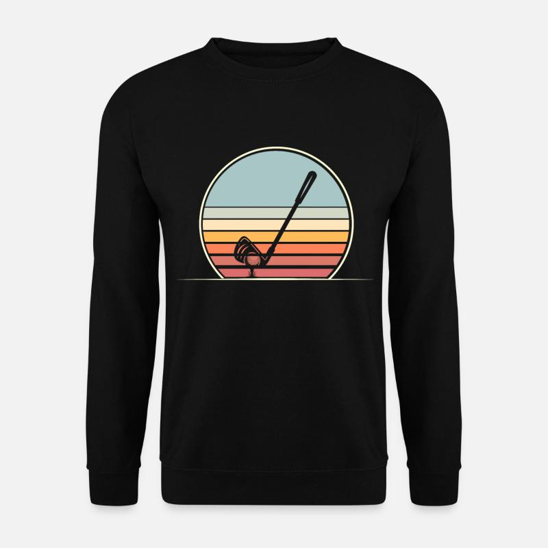 Golfeurs de golf - Sweat-shirt Unisexe - noir
