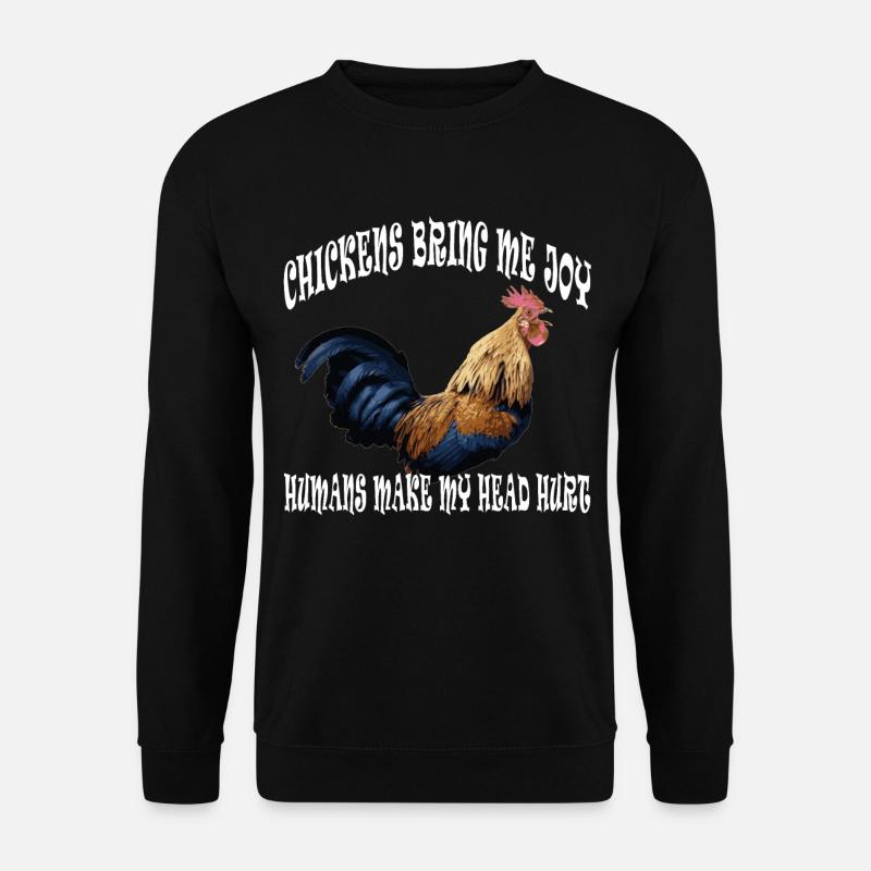 Chicken Farm - Unisex Sweatshirt - black