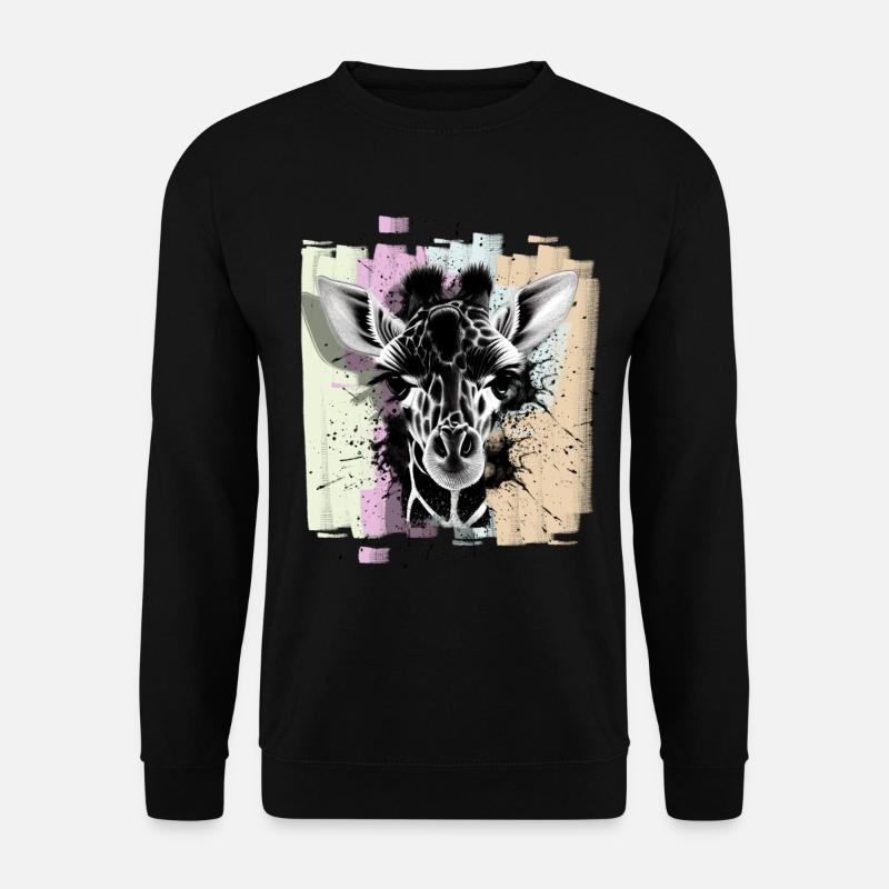 Giraffe - Unisex Sweatshirt - black