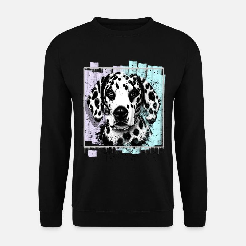 Dalmatiner - Unisex Pullover - Schwarz