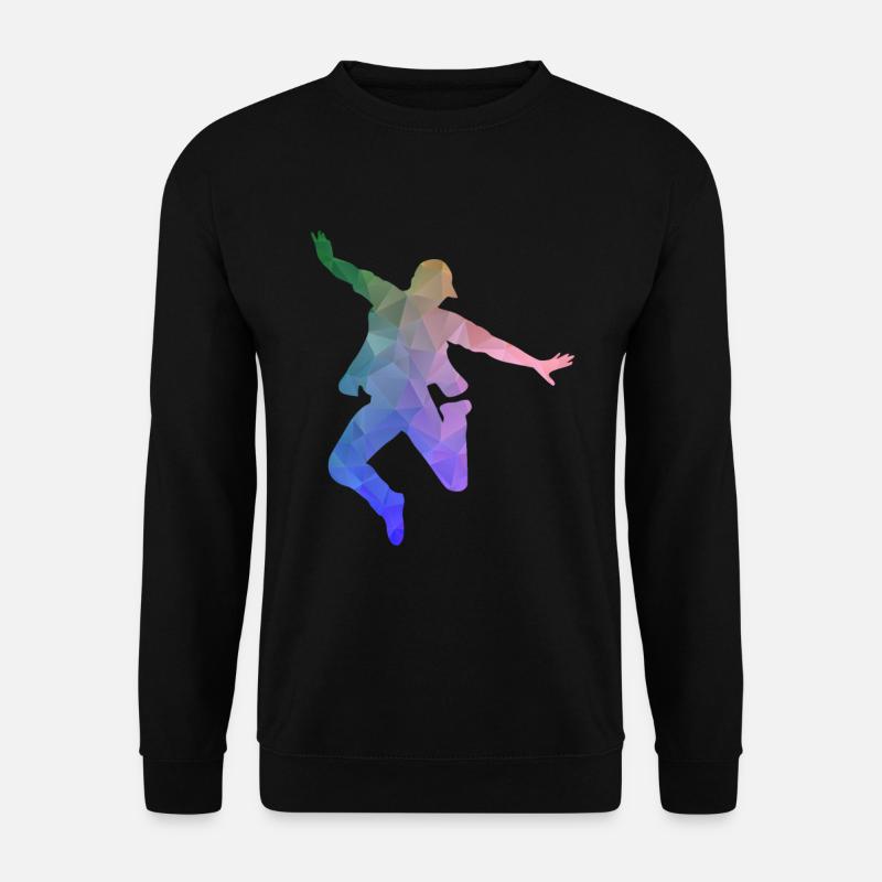 Hip Hop bboy - Sweat-shirt Unisexe - noir