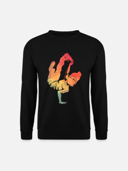 Hip Hop breakdance Dance - Unisex Pullover - Schwarz