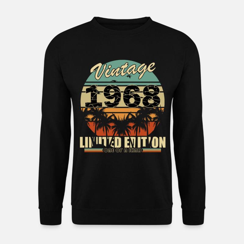 Né en 1968 - Sweat-shirt Unisexe - noir