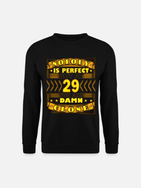 29. Geburtstag - Unisex Pullover - Schwarz