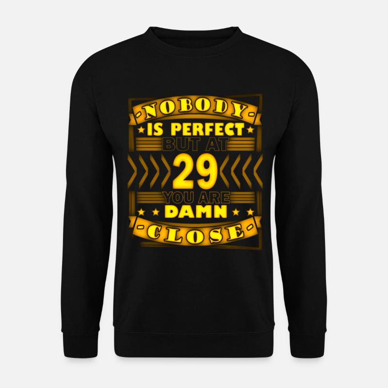 29e anniversaire - Sweat-shirt Unisexe - noir