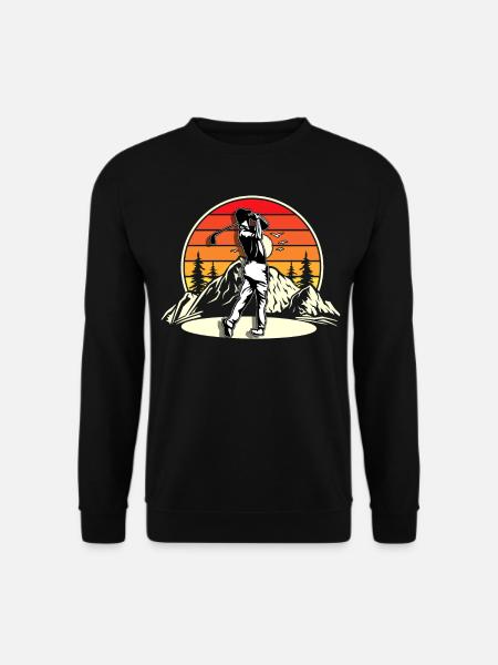 Golf Golfer - Unisex Pullover - Schwarz