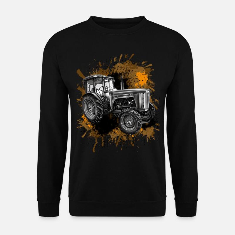 Tractor Farmer Agriculture - Unisex Sweatshirt - black