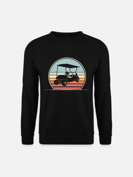 Golf Golfer - Unisex Pullover - Schwarz