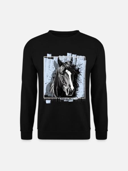 Cheval - Sweat-shirt Unisexe - noir