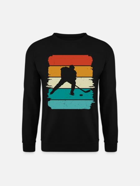 Eishockey Ice Hockey - Unisex Pullover - Schwarz