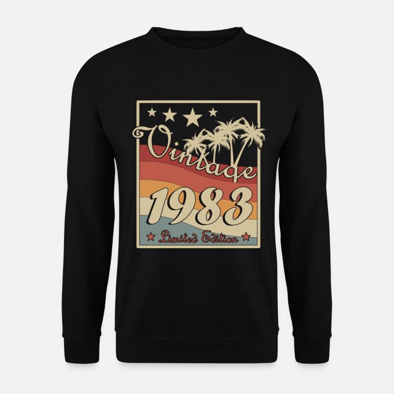 Year 1983 Original - Unisex Sweatshirt - black