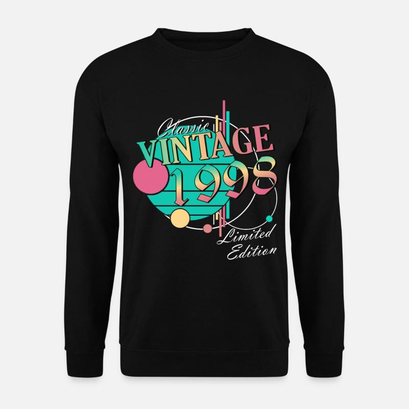 Birthday 1998 - 25 years - Unisex Sweatshirt - black