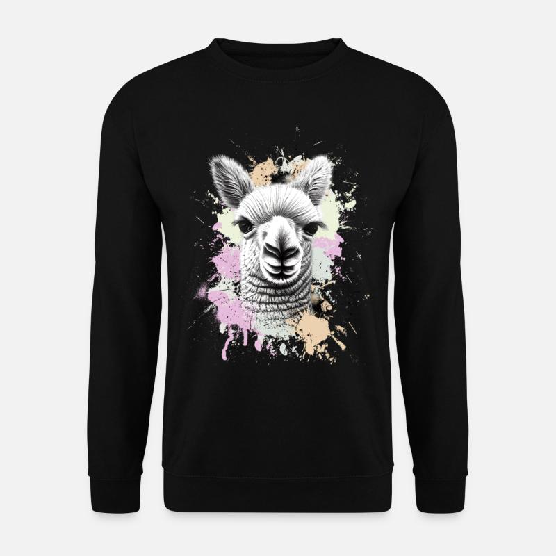 Alpaca - Unisex Sweatshirt - black