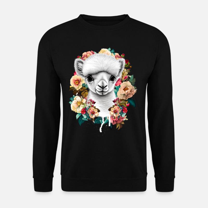 Alpaca - Unisex Sweatshirt - black