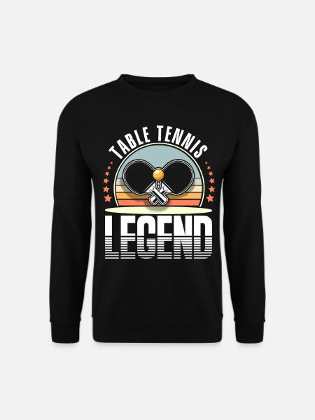 Ping-pong - Sweat-shirt Unisexe - noir
