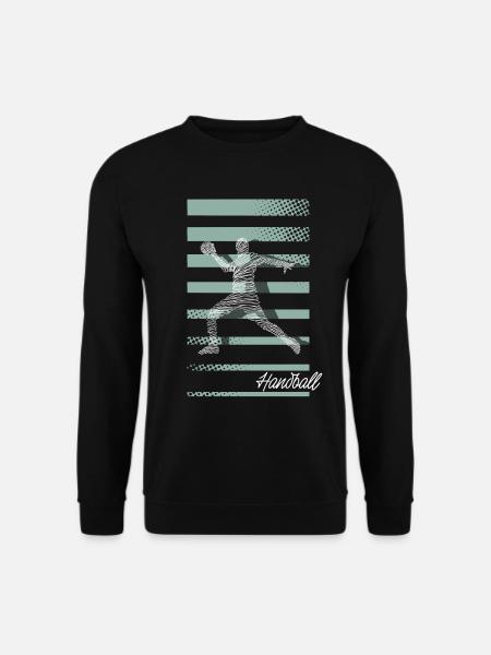 Handball Handballer - Unisex Pullover - Schwarz