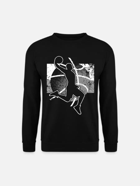Basketball Basketballer - Unisex Pullover - Schwarz