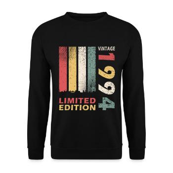 1994 Limited Edition - Unisex Pullover - Schwarz - Vorne - Alina (178cm) & Michal (187cm)