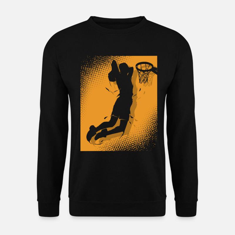 Basketball Basketballer - Unisex Pullover - Schwarz