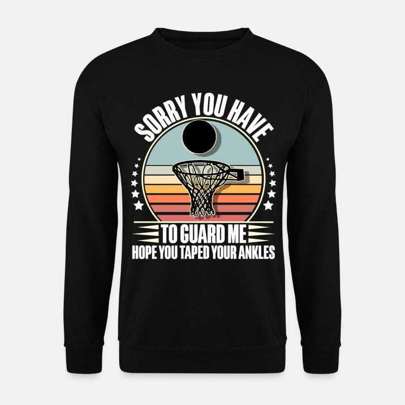 Basketball Basketballer - Unisex Pullover - Schwarz