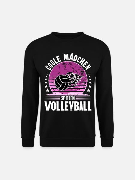 Volleyball - Unisex Pullover - Schwarz