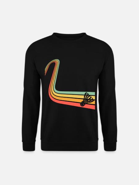 Badminton Federball - Unisex Sweatshirt - black
