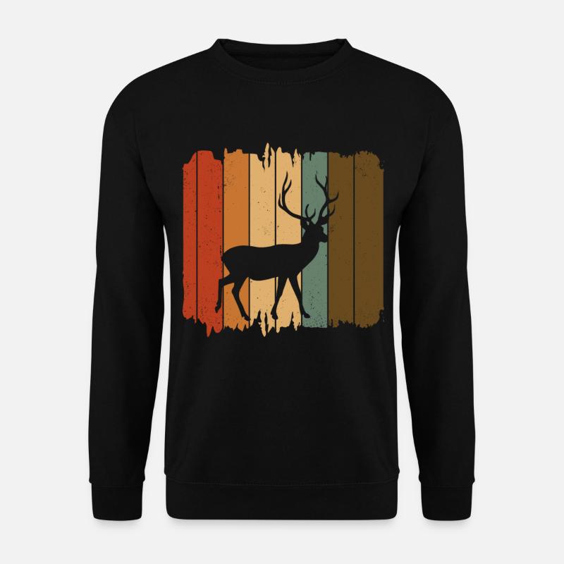 Deer - Unisex Sweatshirt - black