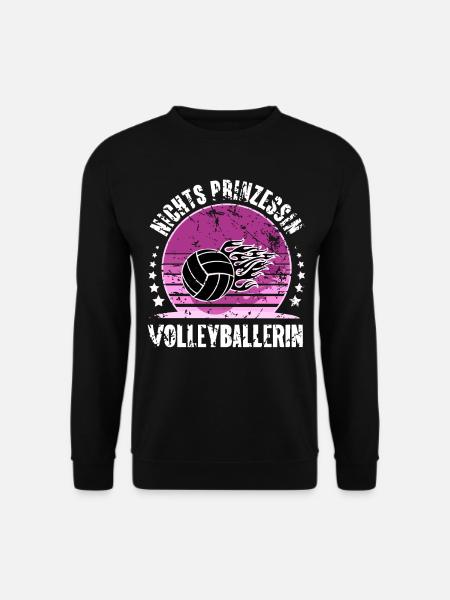 Volleyball - Unisex Pullover - Schwarz