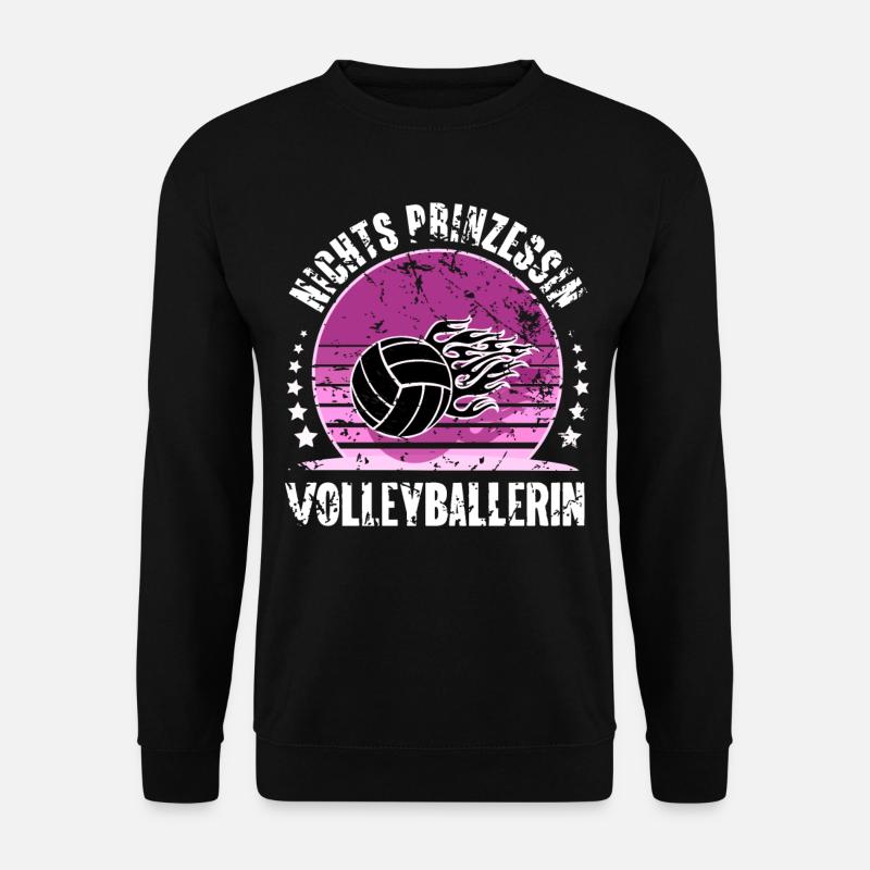 Volleyball - Unisex Pullover - Schwarz