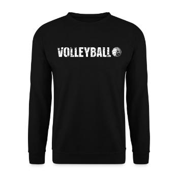 Volley-ball - Sweat-shirt Unisexe - noir - Devant - Alina (178cm) & Michal (187cm)