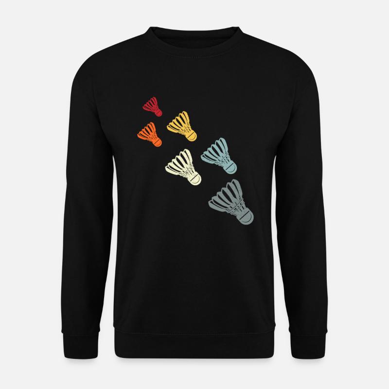Badminton - Unisex Pullover - Schwarz