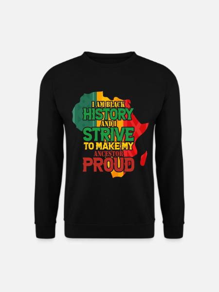 Black History Month Black History - Unisex Pullover - Schwarz