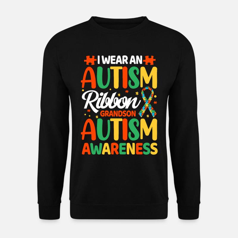 Autismus Autist - Unisex Pullover - Schwarz