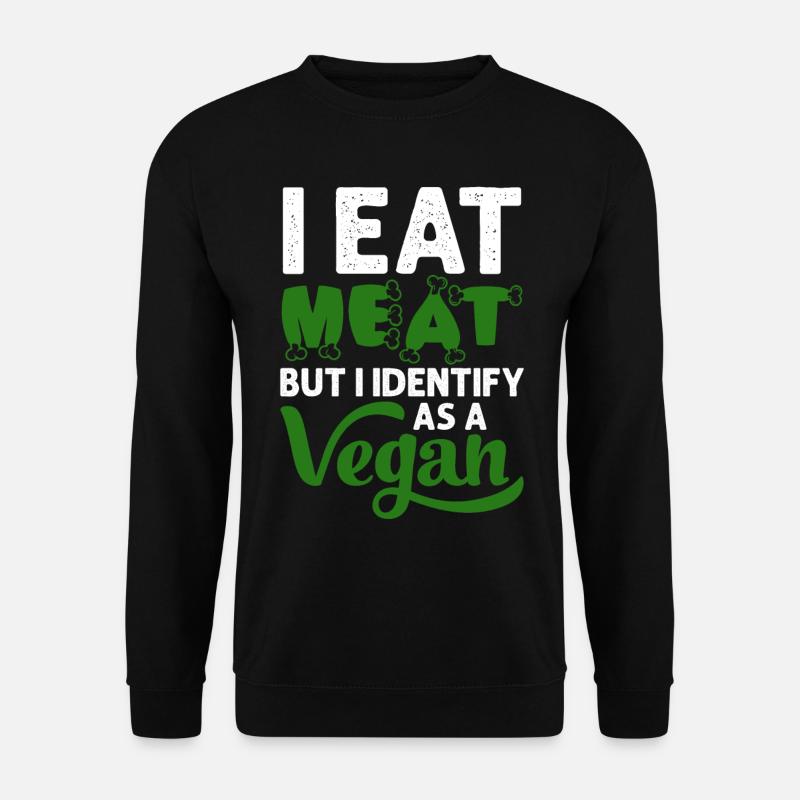 Vegan Veganismus - Unisex Pullover - Schwarz