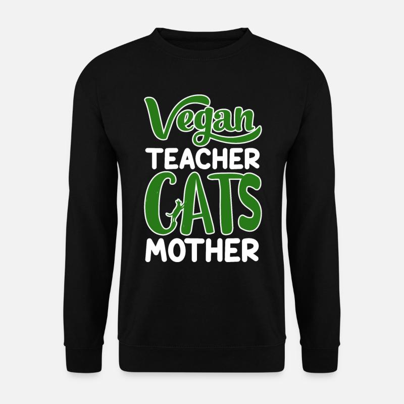 Vegan Veganismus - Unisex Pullover - Schwarz