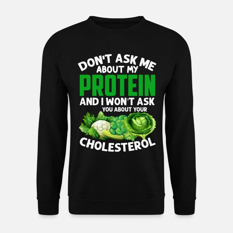 Vegan Veganismus - Unisex Pullover - Schwarz