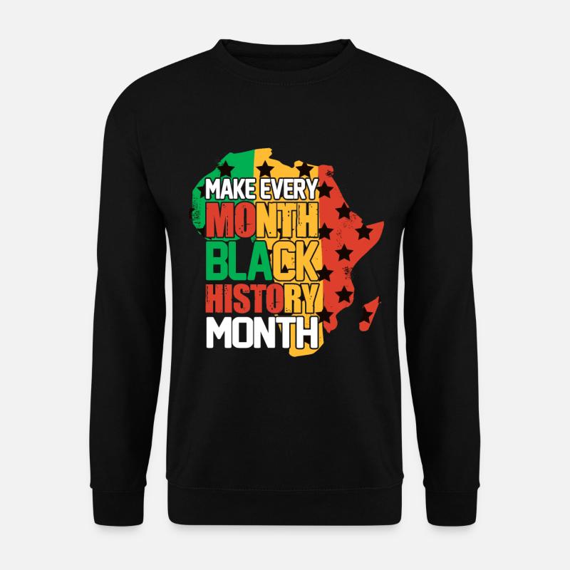 Black History Month Black History - Unisex Pullover - Schwarz