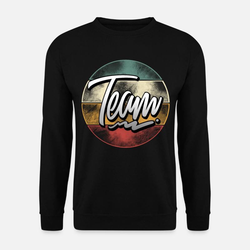 Équipe - Sweat-shirt Unisexe - noir