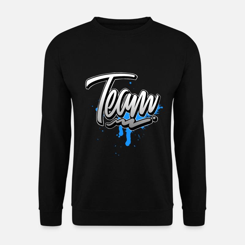 Équipe - Sweat-shirt Unisexe - noir